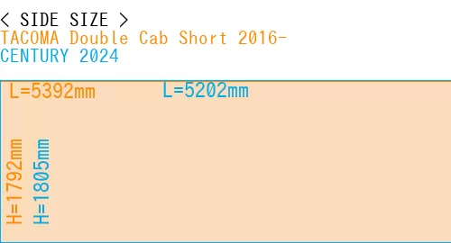 #TACOMA Double Cab Short 2016- + CENTURY 2024